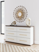 Orleans Furniture - Ashley Furniture - Kendanport Bedroom - King Upholstered Bed / White/Brown - PCB1108B8